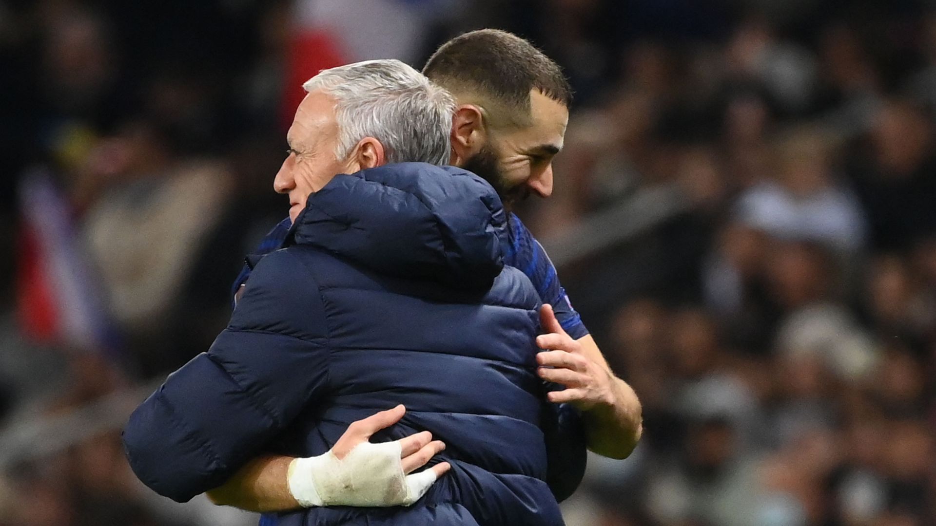 Deschamps Benzema France-Kzakhstan 2021