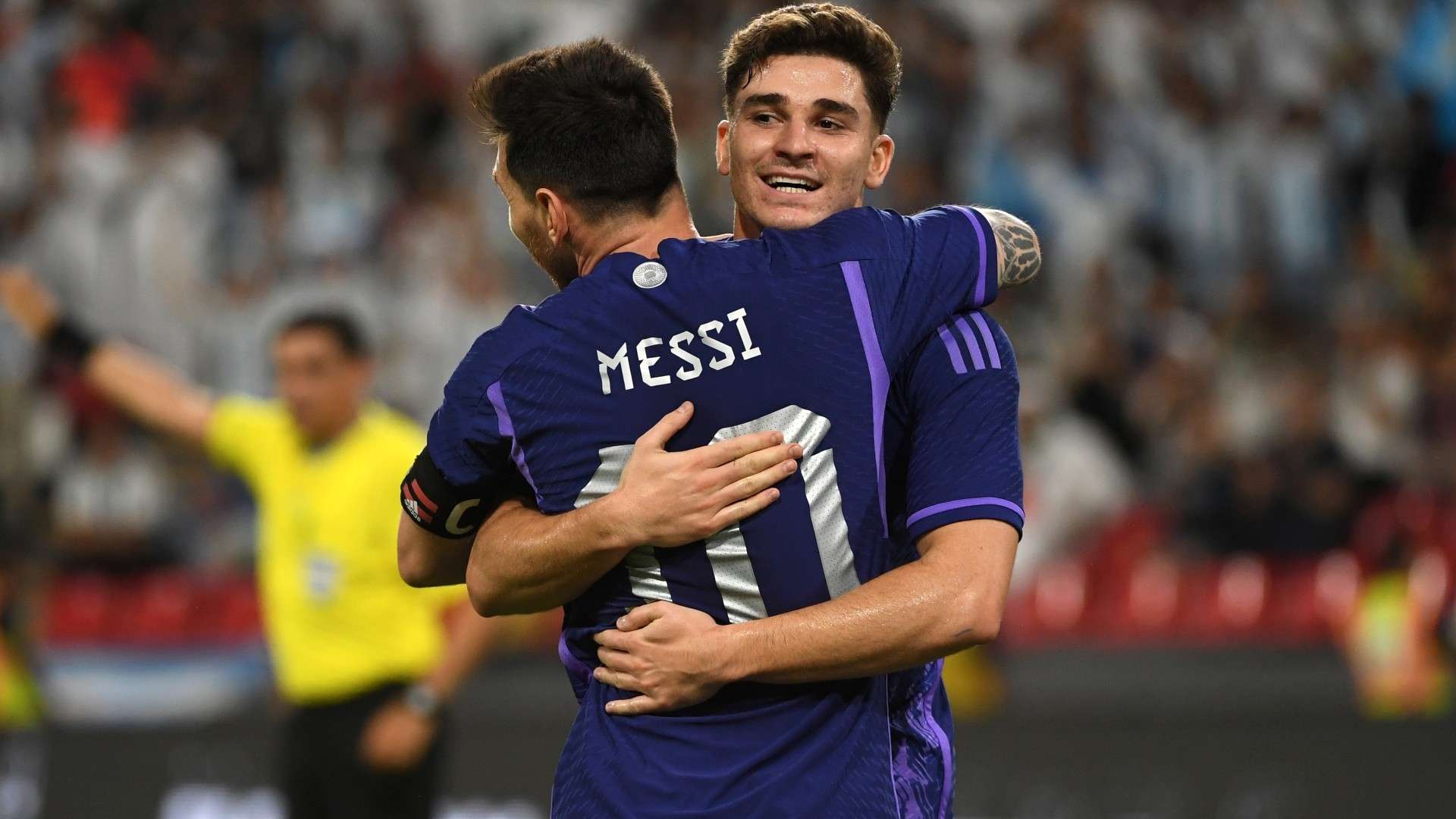 Alvarez Messi Argentina