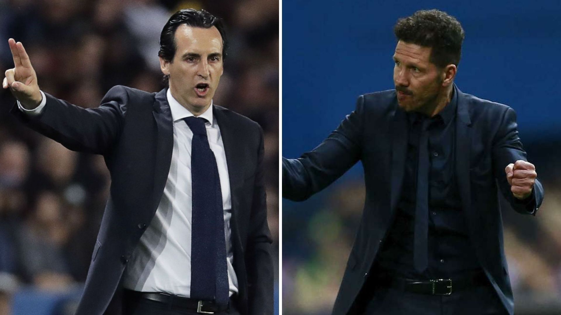 Emery y Simeone, Villarreal y Atlético de Madrid