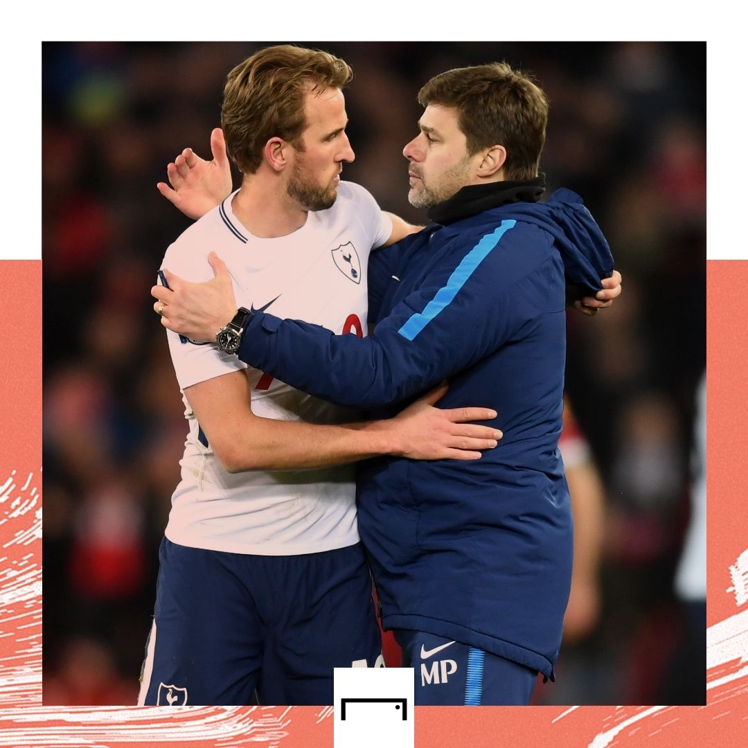 Mauricio Pochettino Harry Kane Tottenham GFX