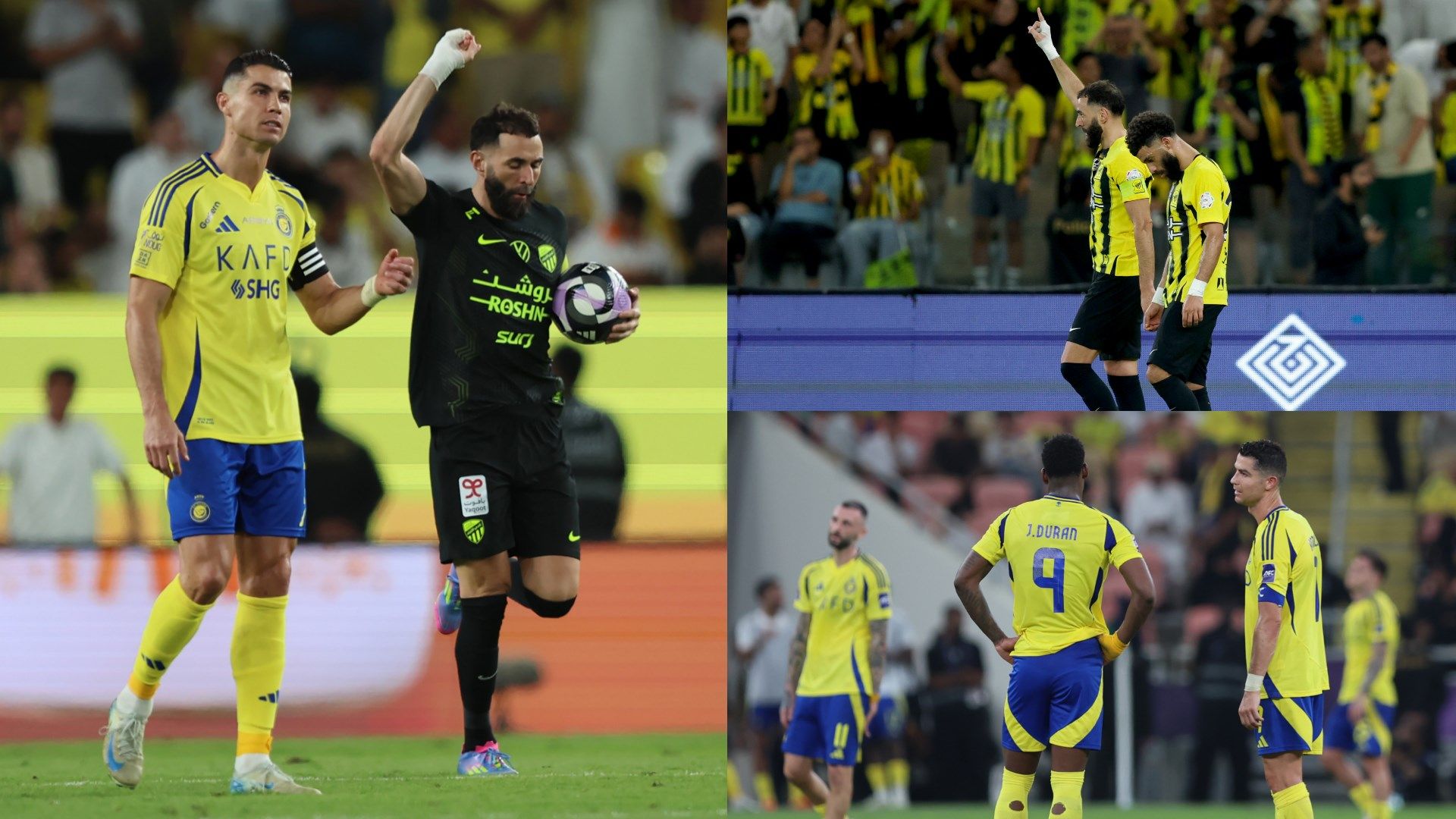 Cristiano Ronaldo Karim Benzema Al Nassr Al Ittihad