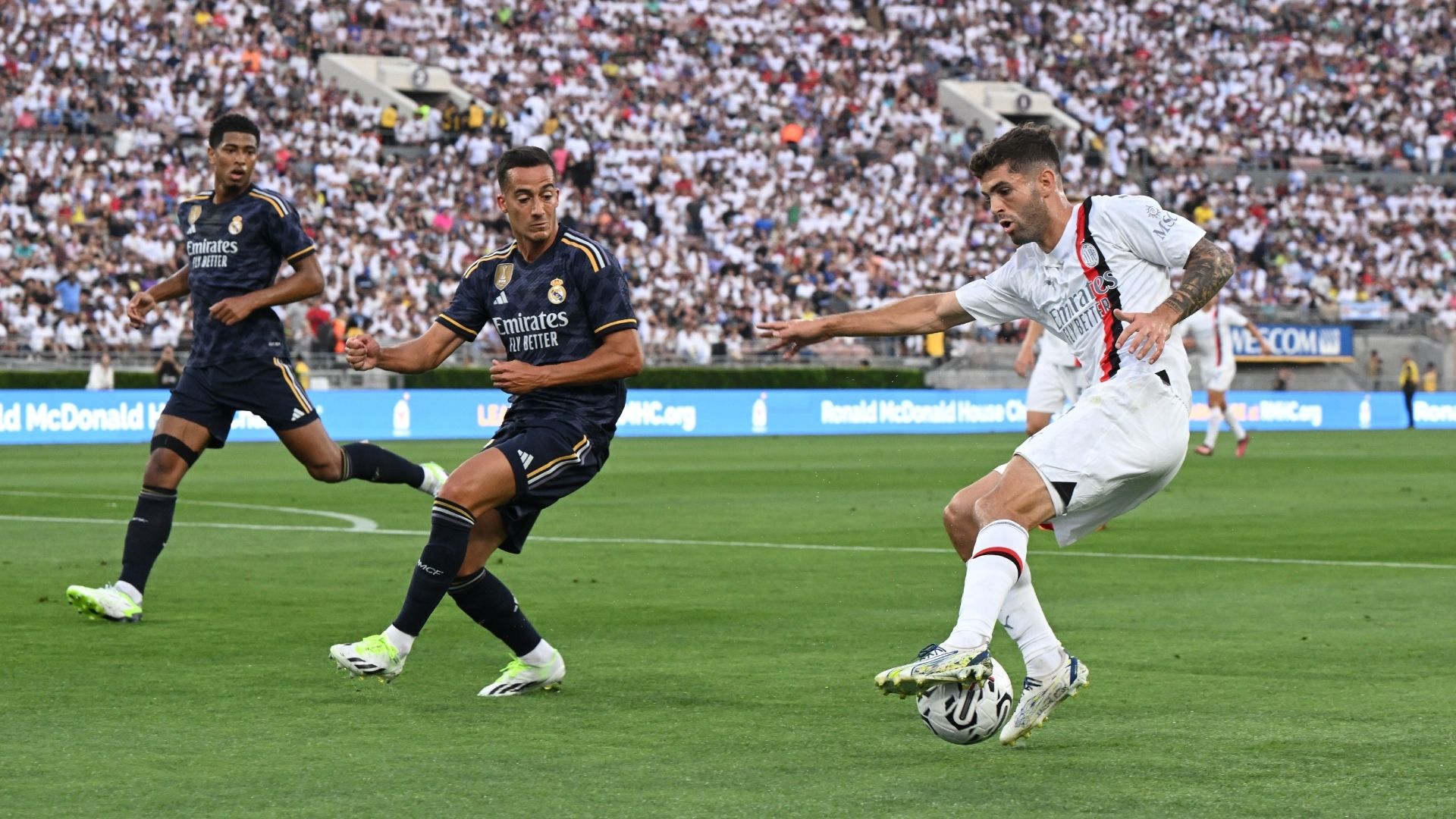 Pulisic Real Madrid Milan Amistoso 2023