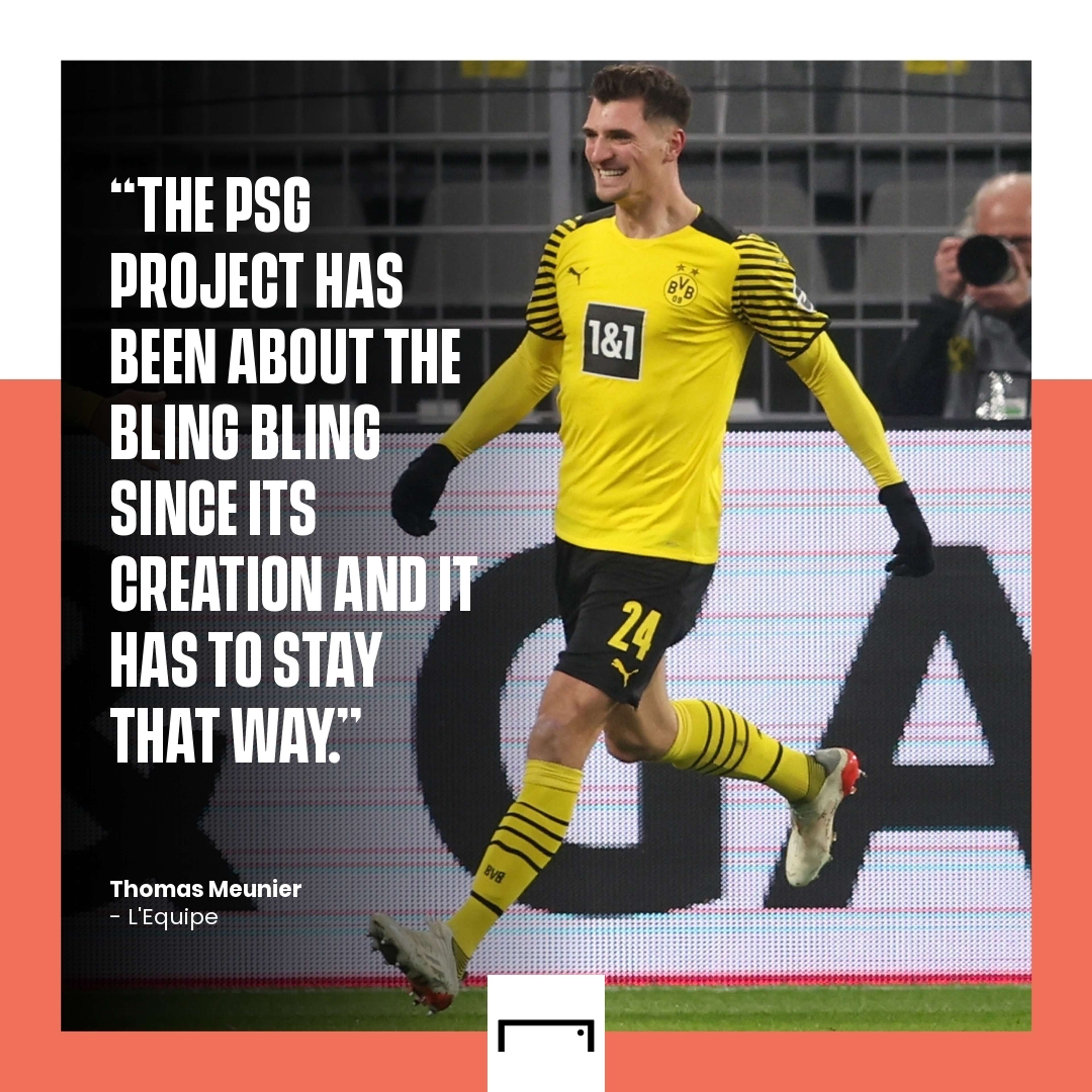 Thomas Meunier Borussia Dortmund PSG quote GFX 