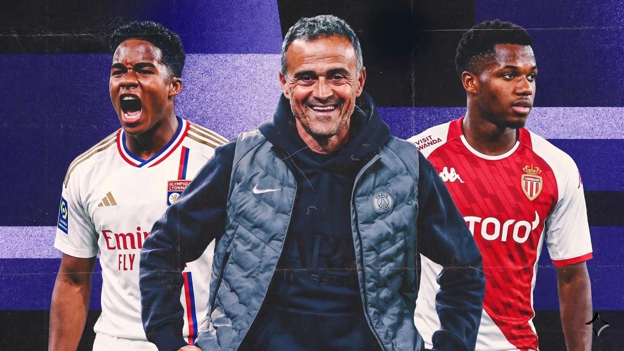 Luis Enrique Paris Saint Germain Endrick Ansu Fati (Goal Only)