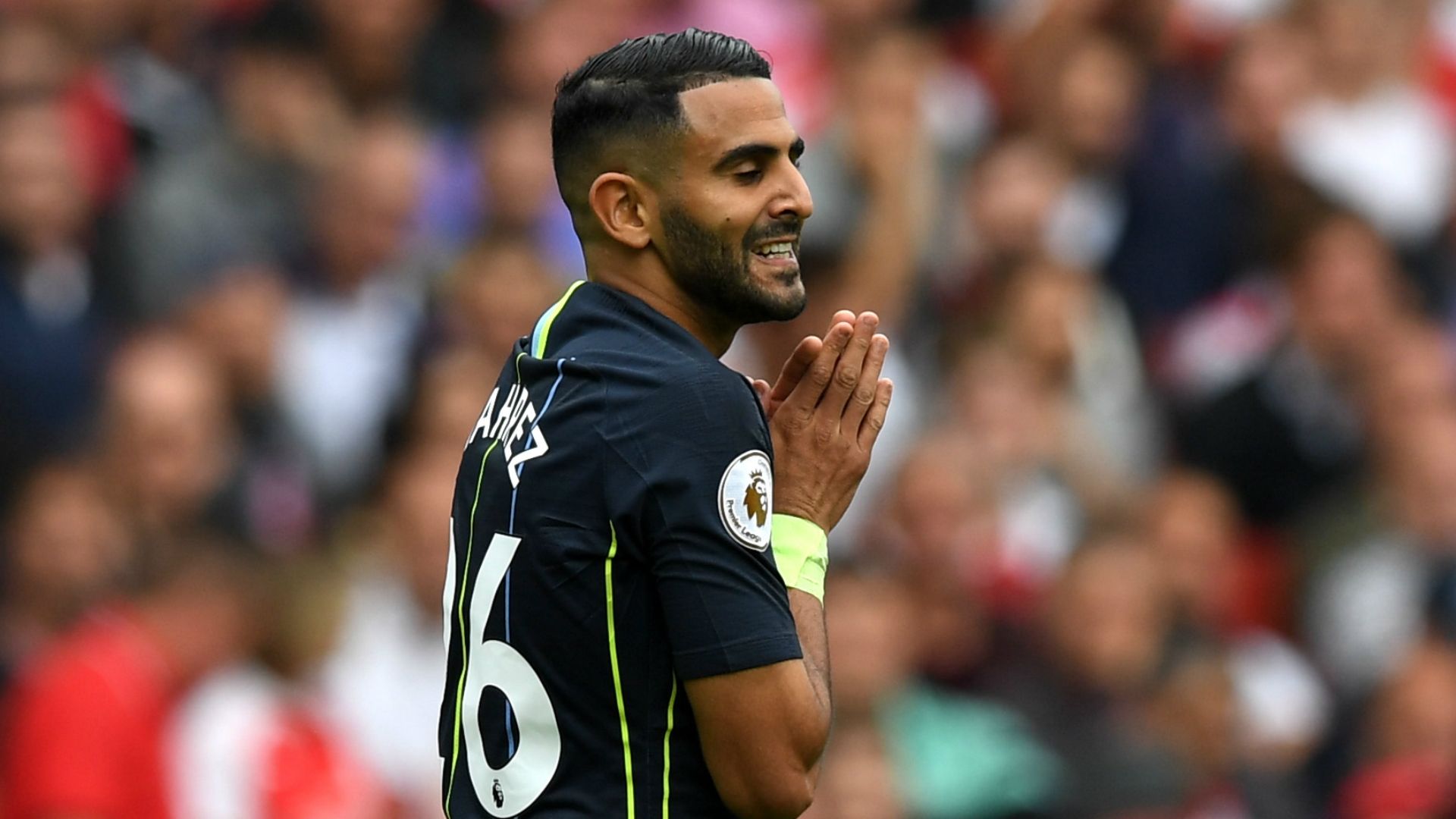 Riyad Mahrez, Arsenal FC v Manchester City - Premier League