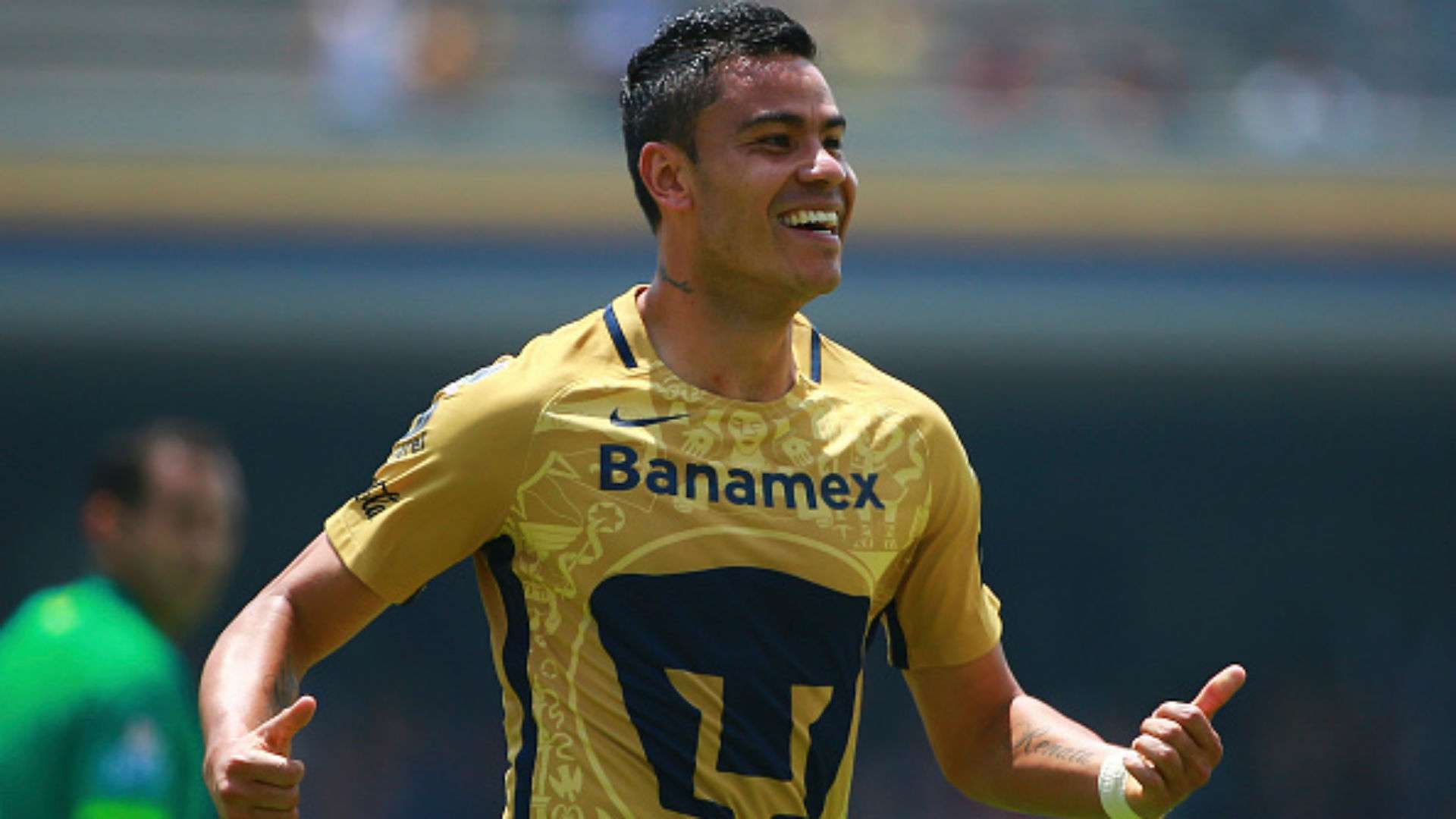 Pablo Barrera Pumas UNAM Liga MX Apertura 2016 Camiseta Jersey Visitante