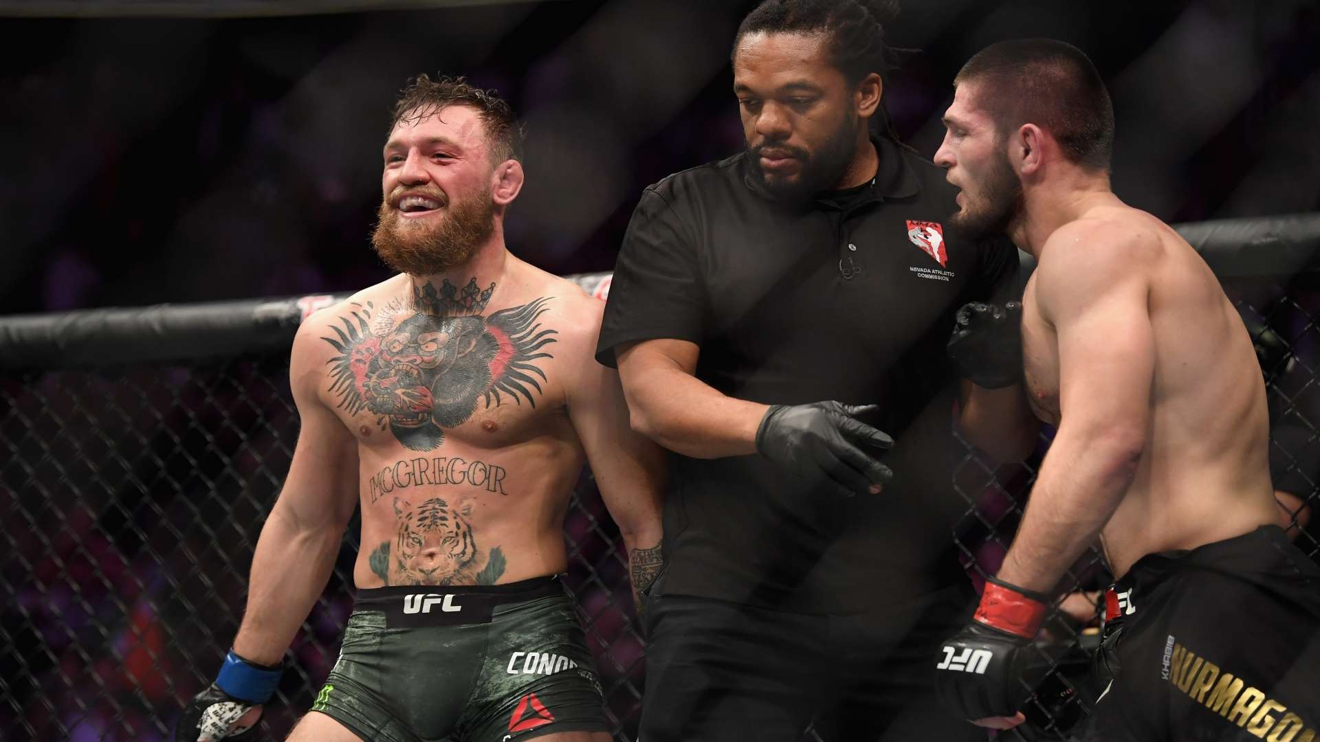 Khabib Conor Mc Gregor Getty UFC229