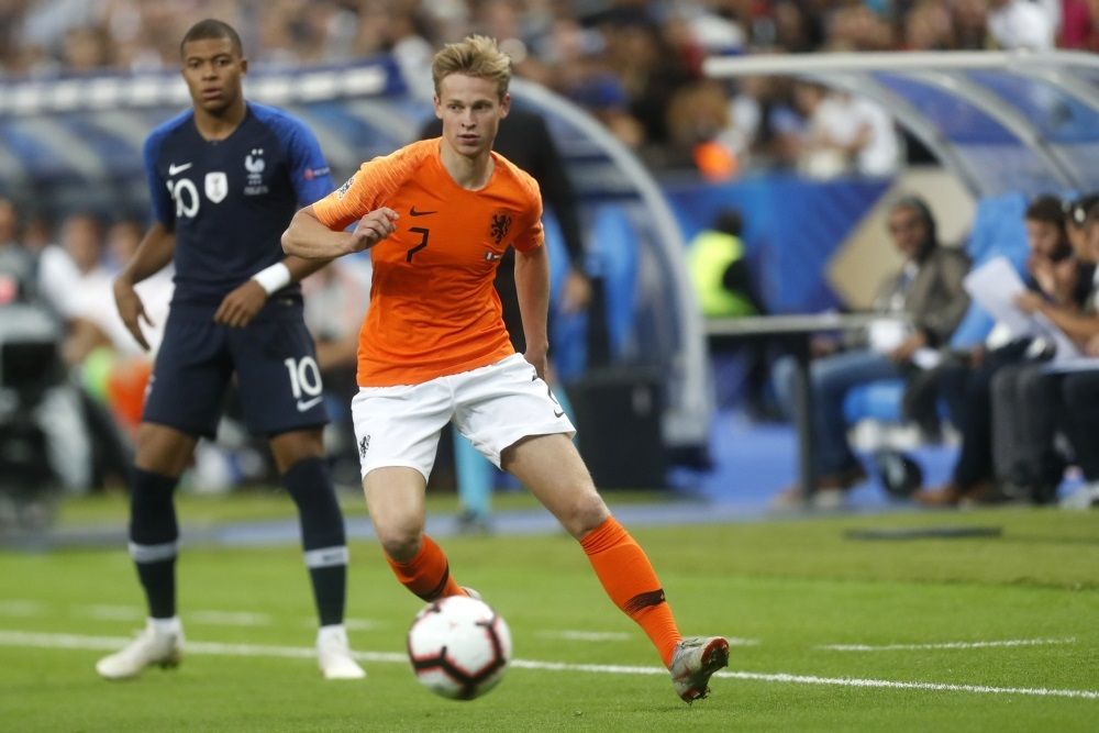 Frenkie de Jong / Kylian Mbappé -- France vs Netherlands