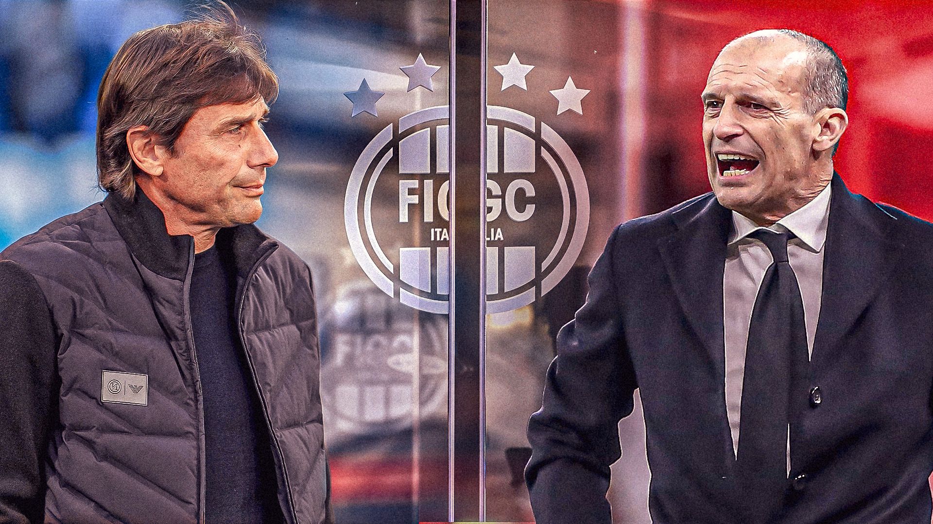 Conte Allegri Napoli Milan FIGC Italia