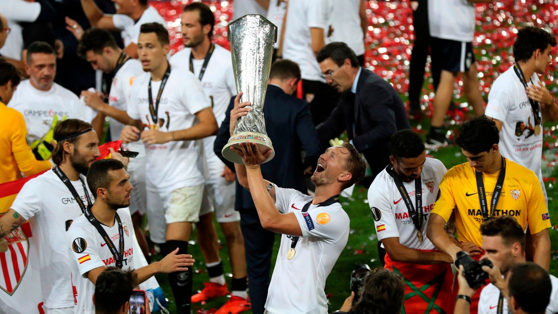 Sevilla Luuk festejos