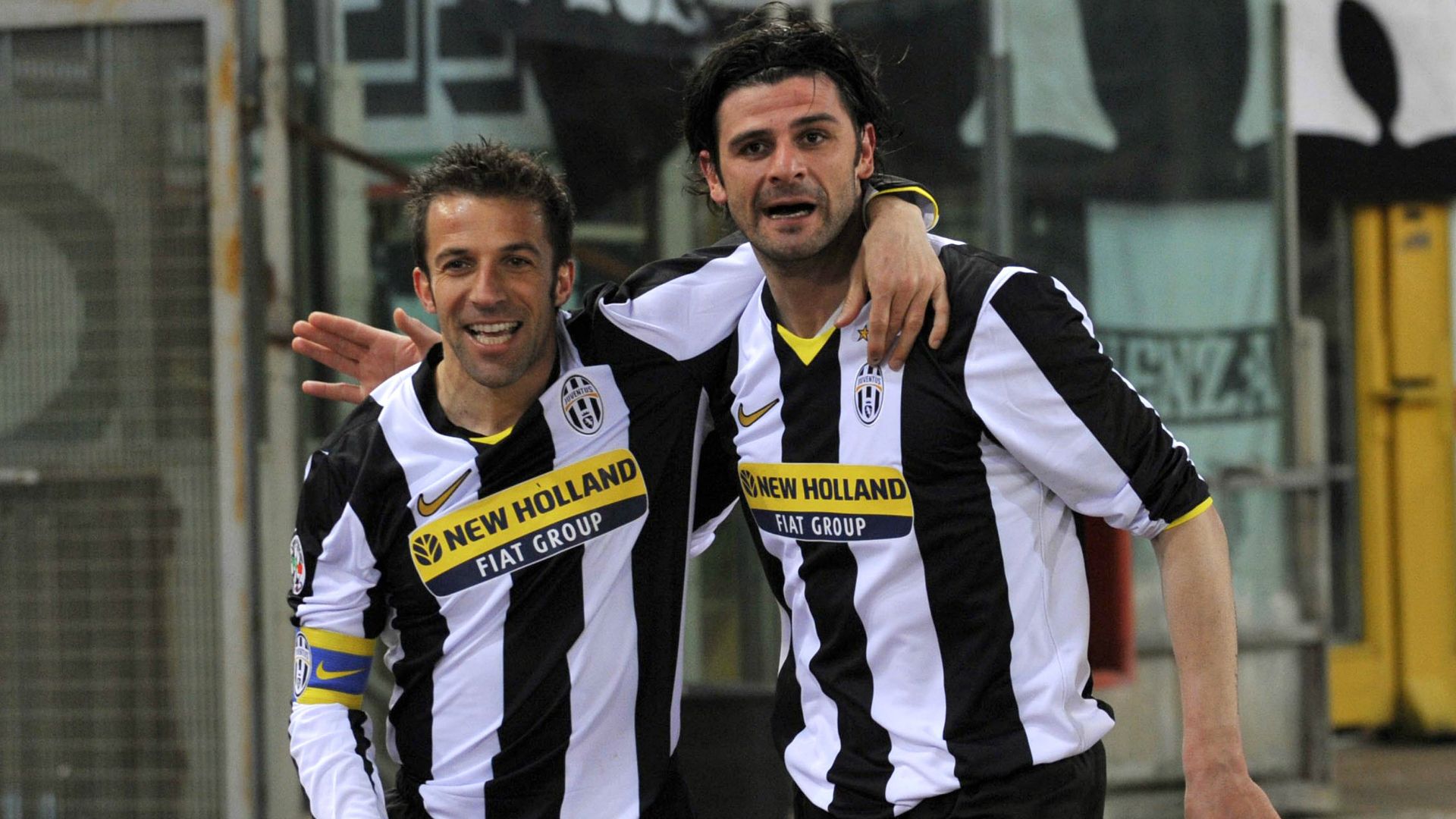 Vincenzo Iaquinta Alessandro Del Piero Juventus Serie A