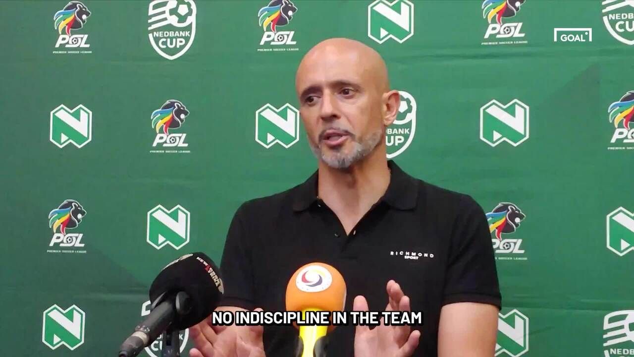 Miguel Cardoso Mamelodi Sundowns NBC presser video