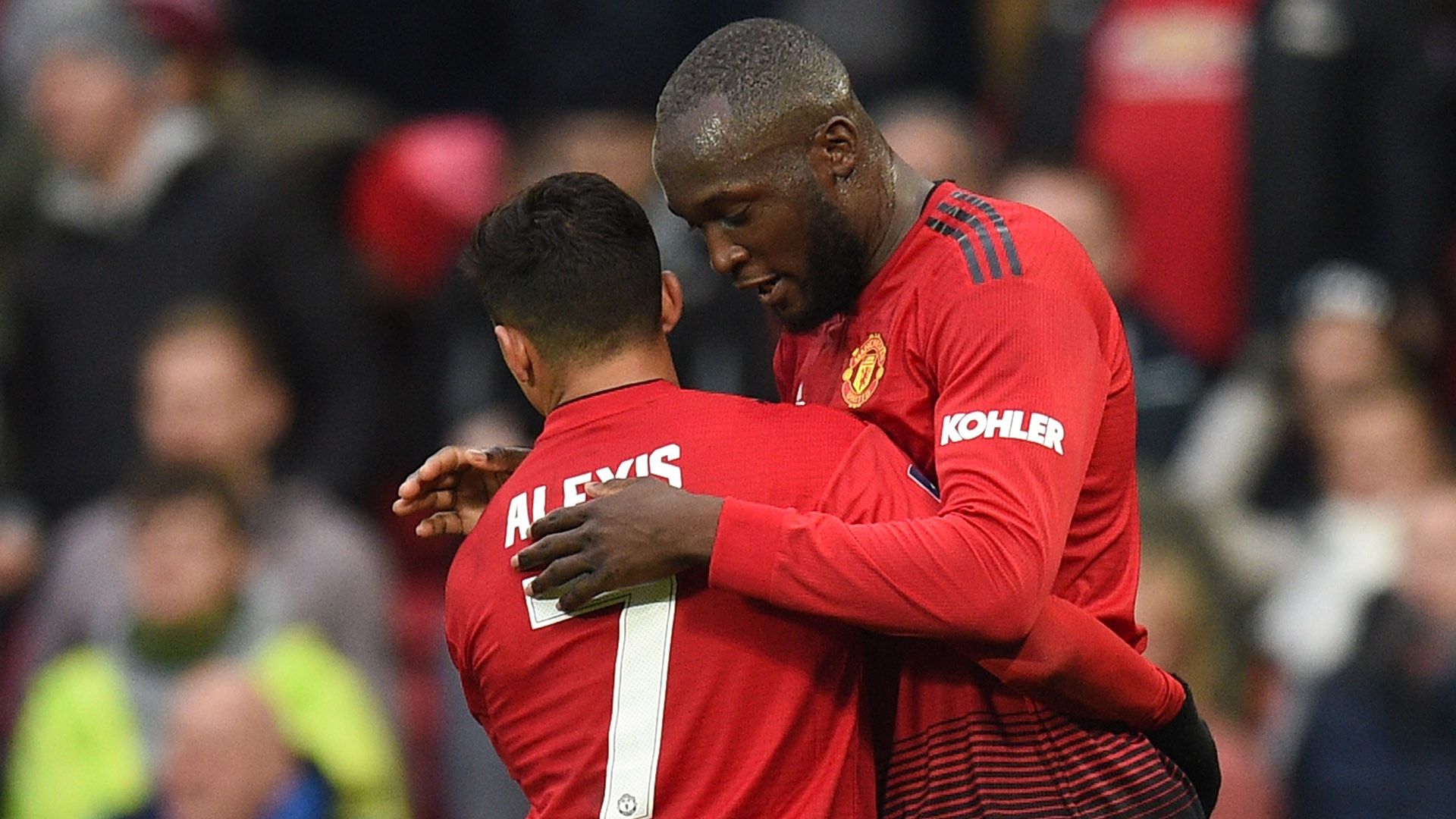 Alexis Sanchez Romelu Lukaku Man Utd 2019