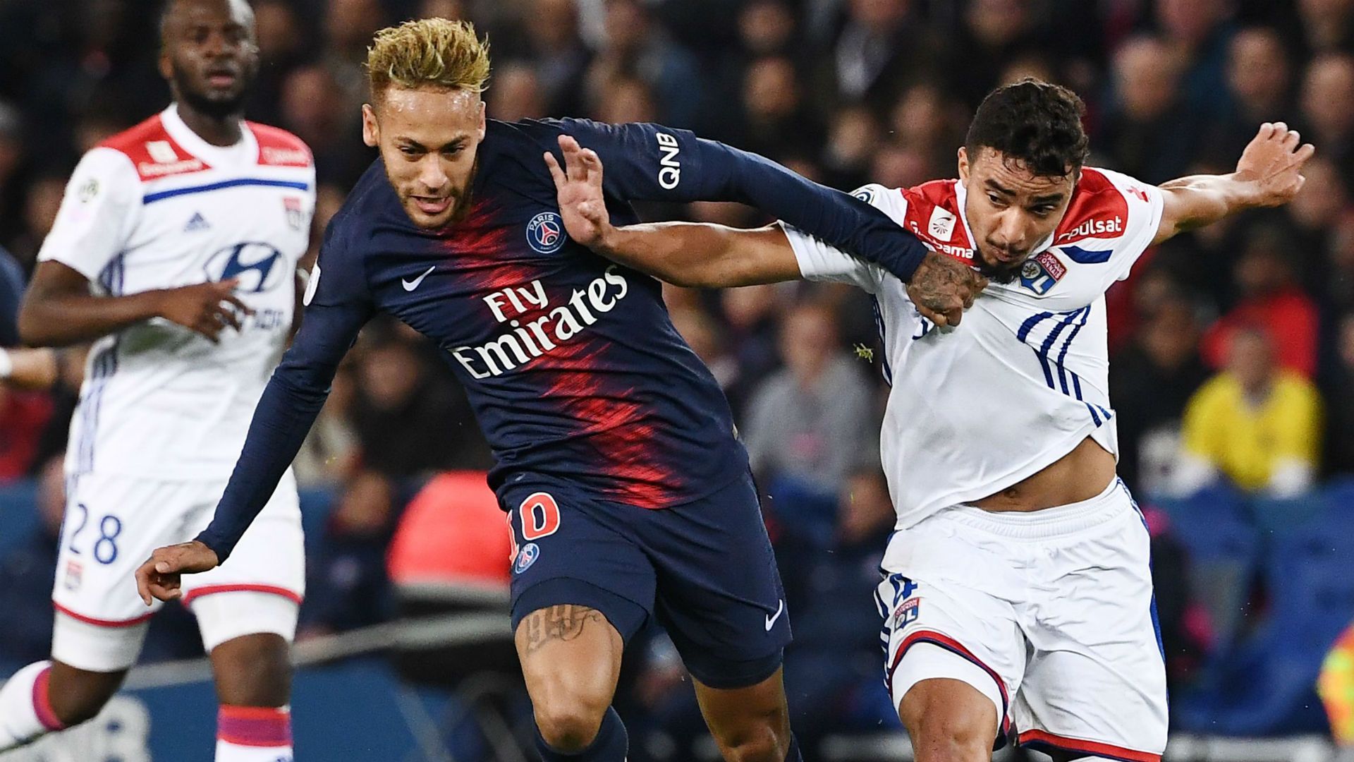 Neymar Rafael PSG Lyon Ligue 1 07102018