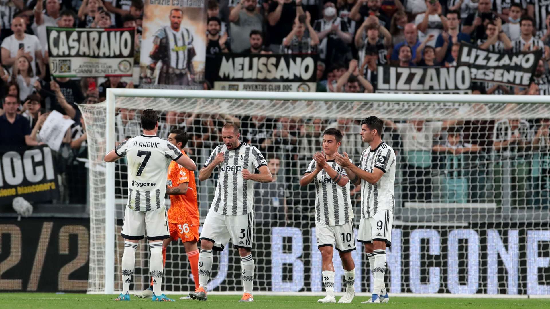Giorgio Chiellini, Paulo Dybala Juventus vs Lazio Serie A 16052022