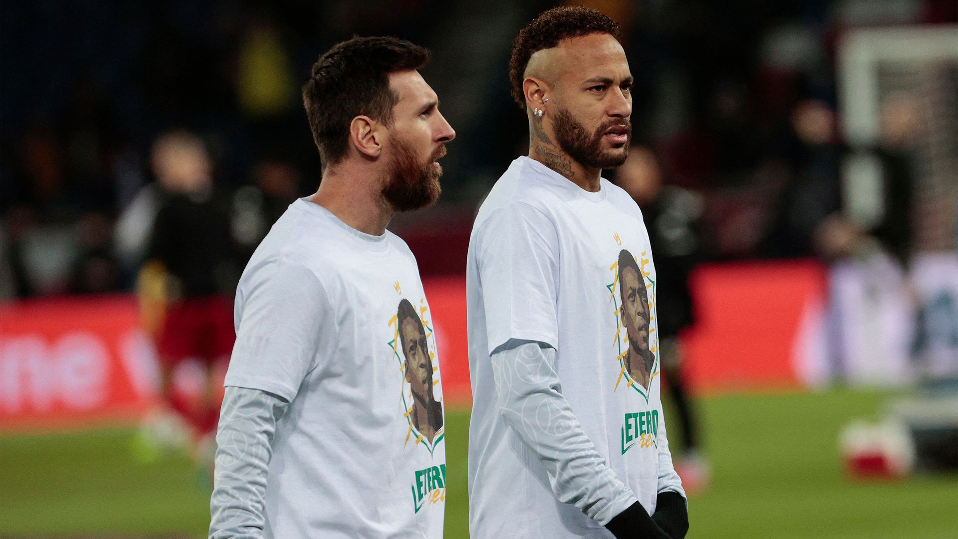 Lionel Messi pre-match Angers PSG 2022-23