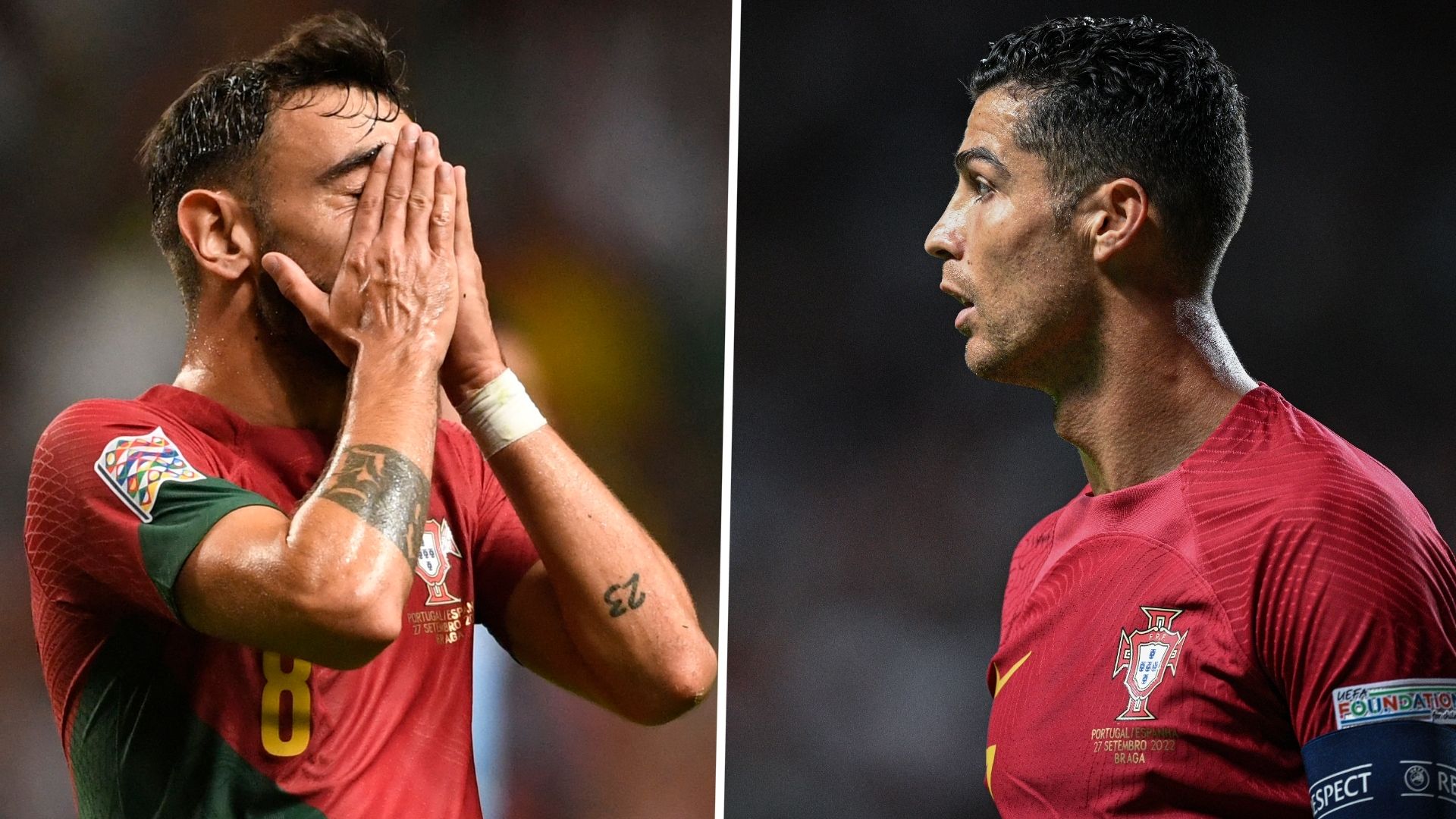 Bruno Fernandes Cristiano Ronaldo