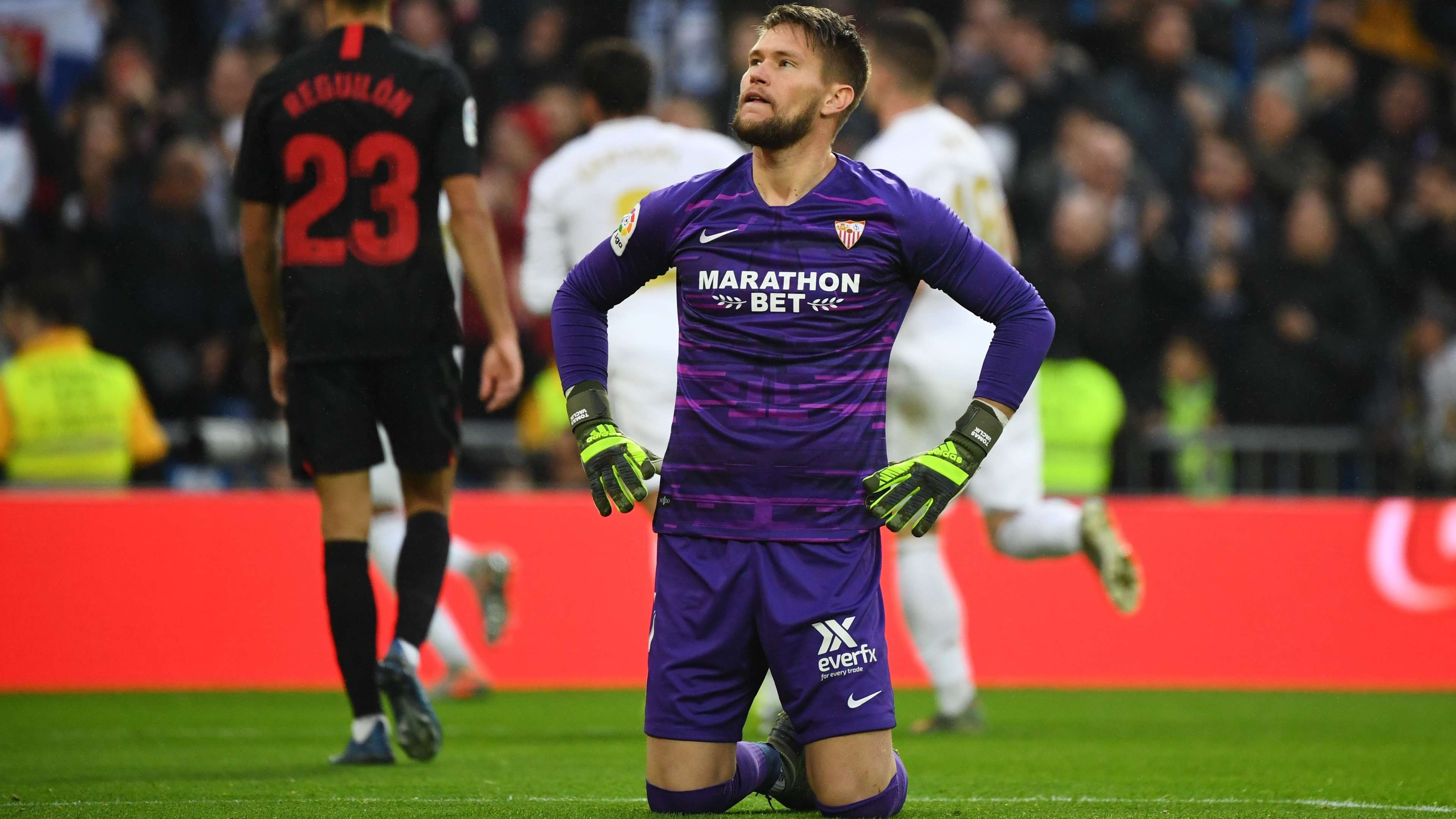 Tomas Vaclik Real Madrid Sevilla LaLiga 18012020