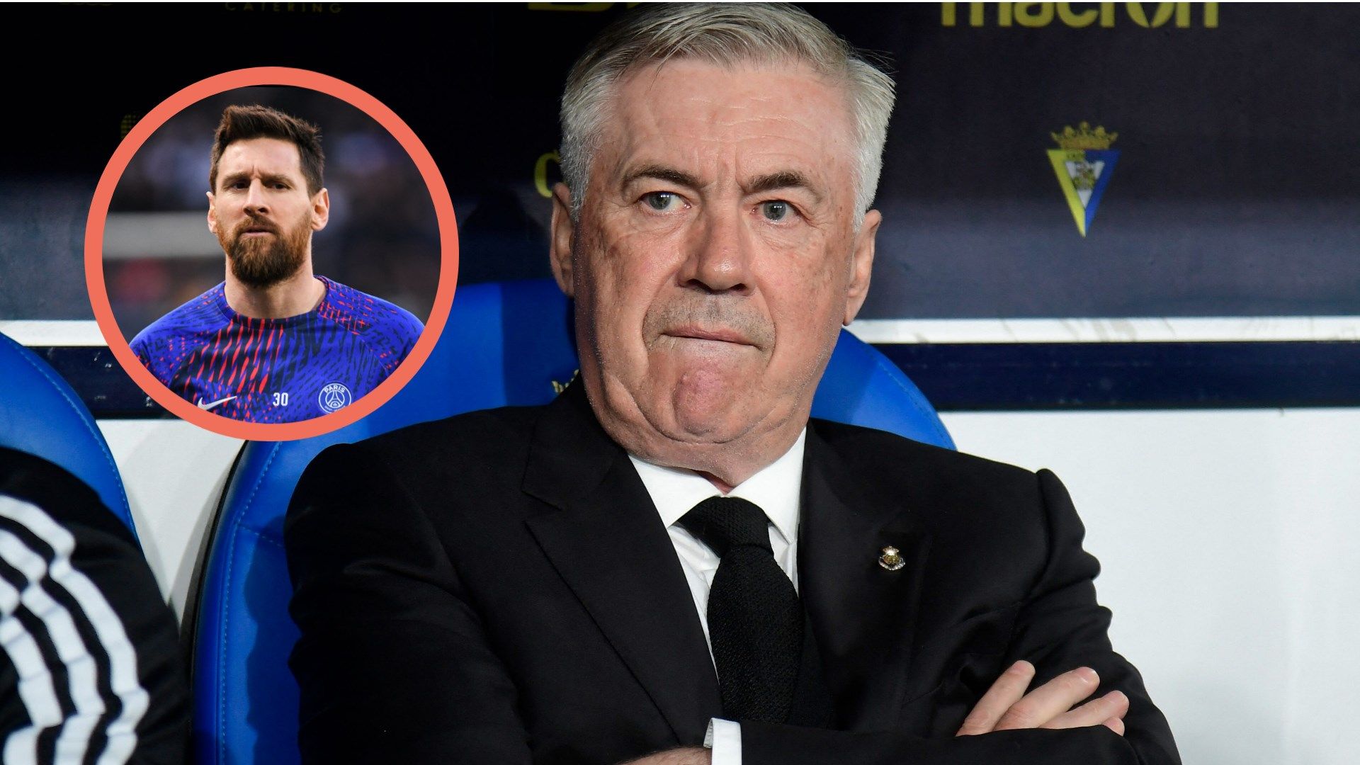 Carlo Ancelotti, Lionel Messi GFX