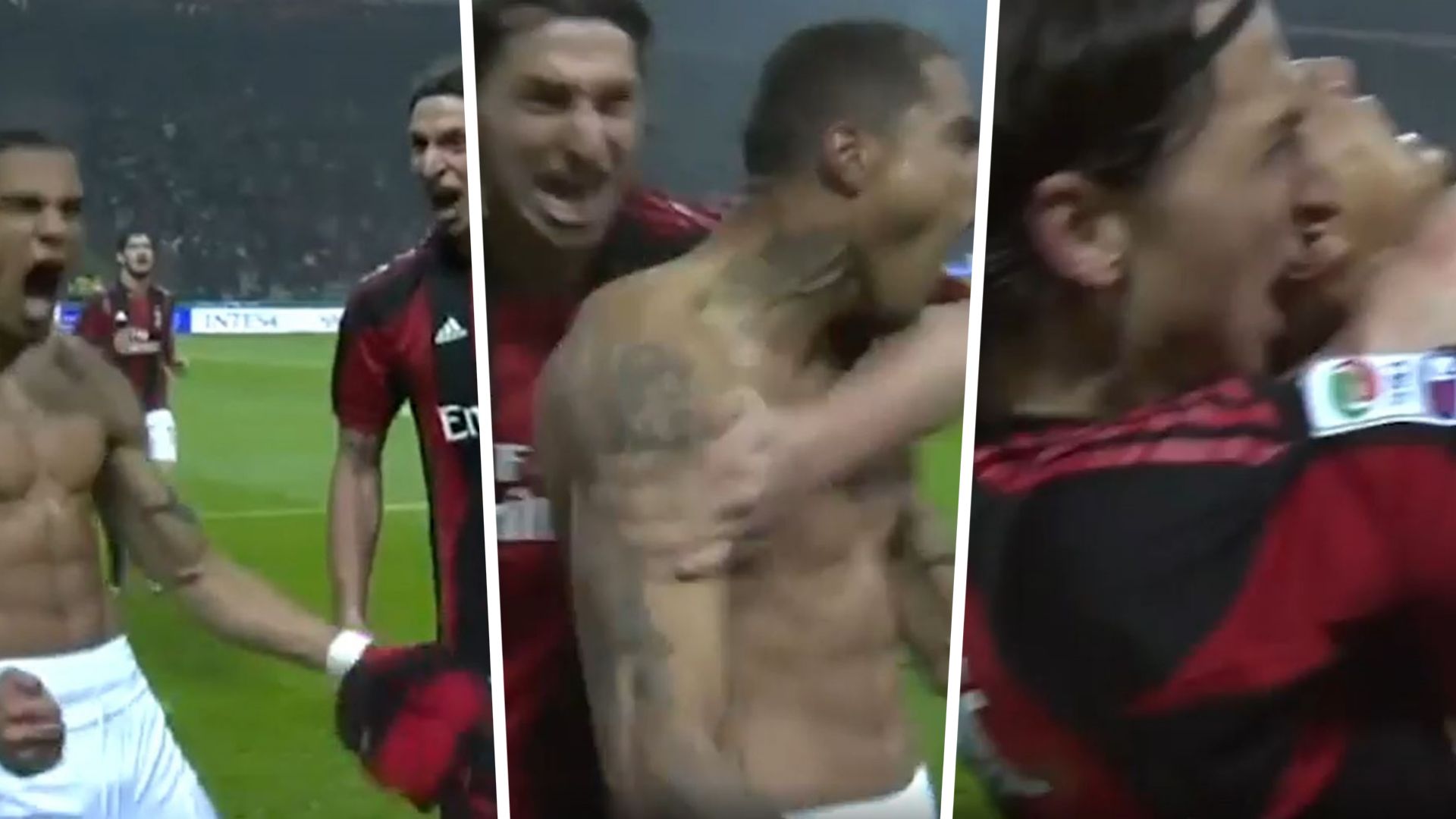 AC MILAN IBRAHIMOVIC KEVIN-PRINCE BOATENG JUBEL