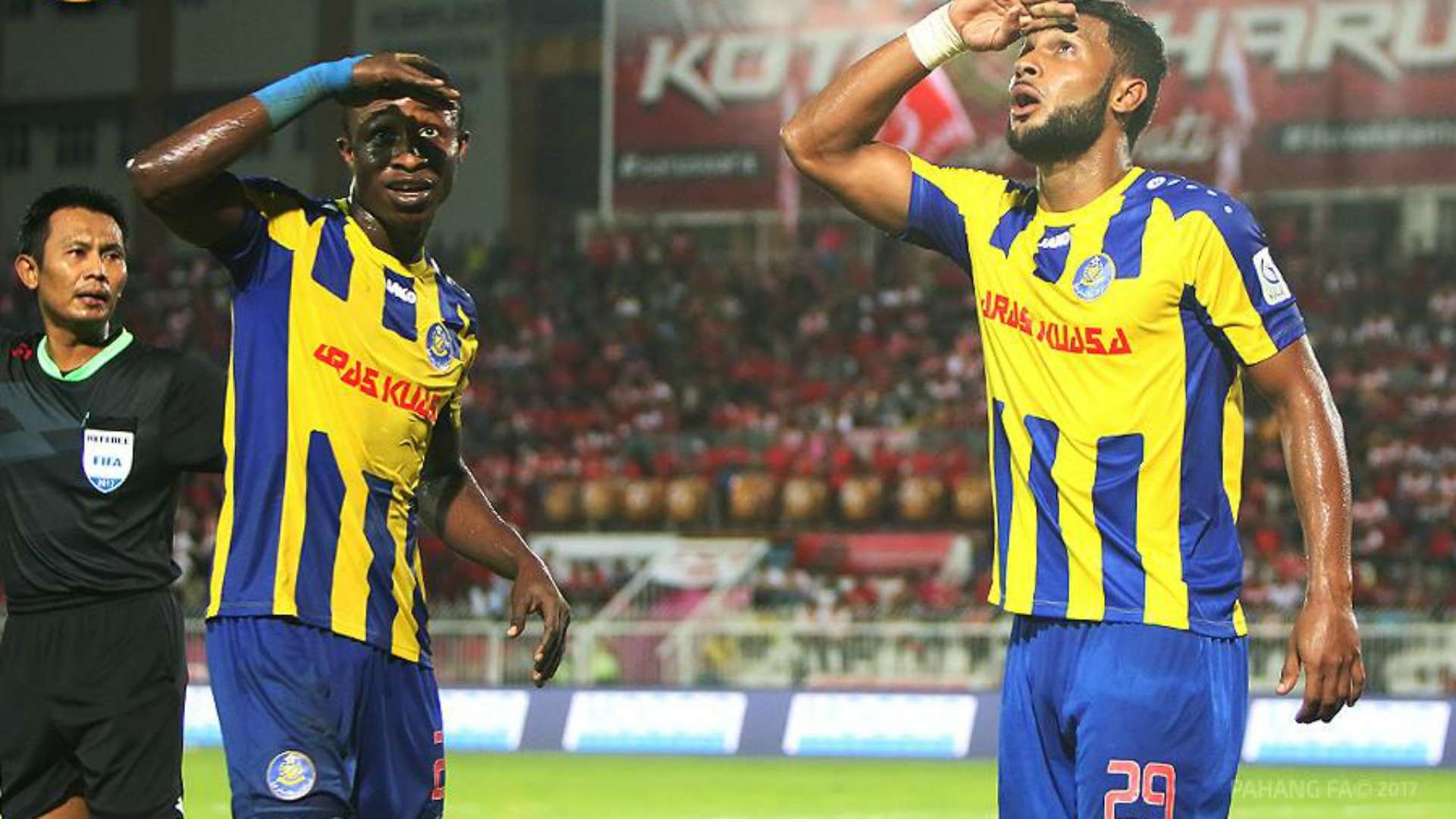 Matheus Alves, Mohamadou Sumareh, Pahang, Kelantan, Super League, 08/04/2017