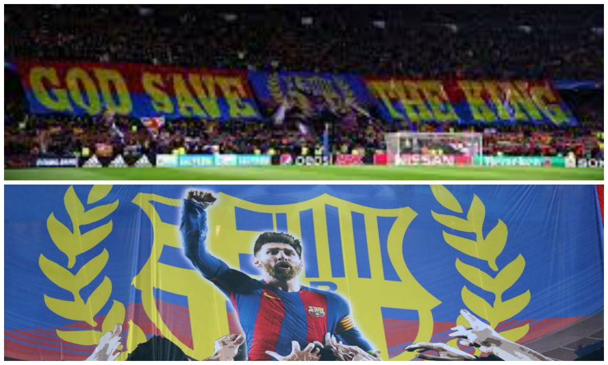 barcelona chelsea - fans lionel messi - champions league - 14032018