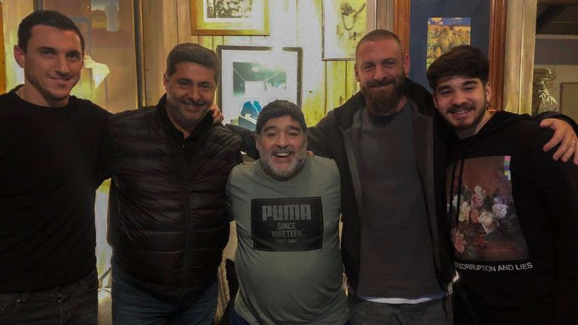 De Rossi Maradona Boca