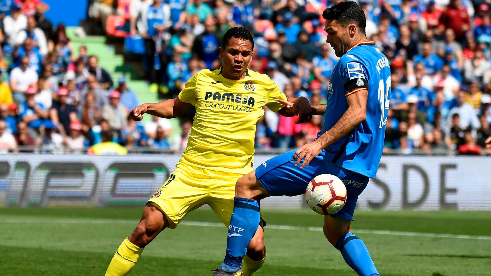 Carlos Bacca Villarreal Jorge Molina Getafe 2018-19