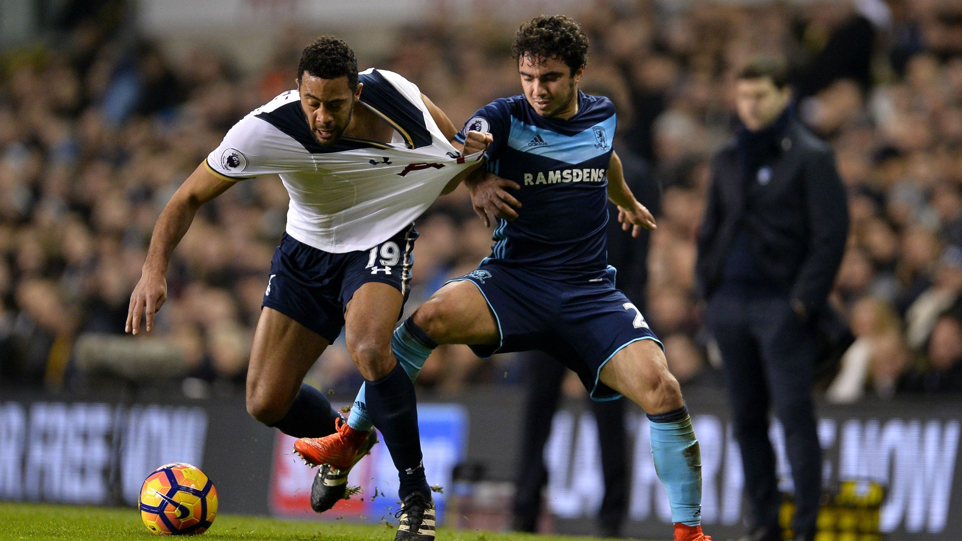 Mousa Dembele Premier League Tottenham v Middlesbrough
