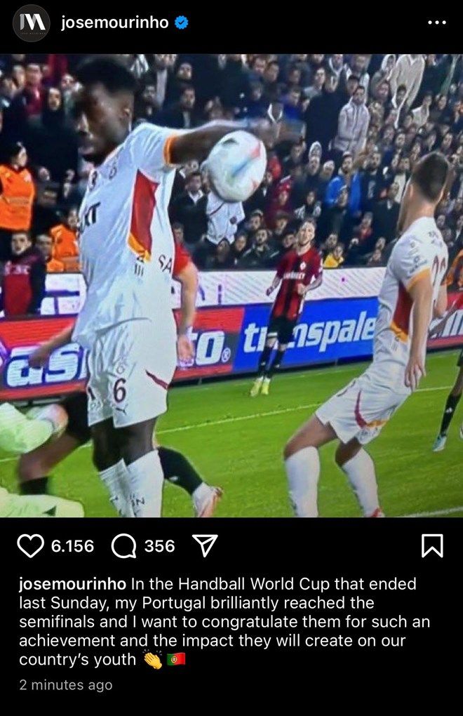 Jose Mourinho Galatasaray Gaziantep FK Davinson Sanchez