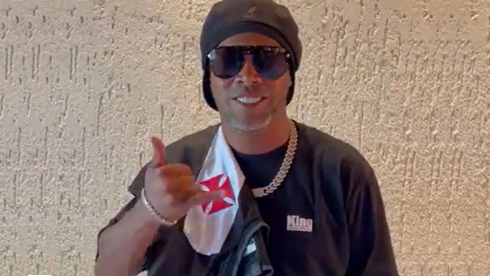 Ronaldinho Gaúcho vídeo Vasco 26 01 2022