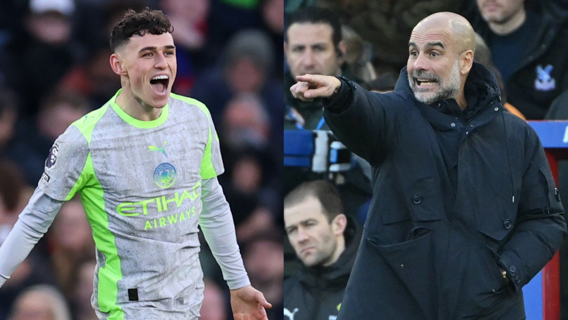 Phil Foden Pep Guardiola