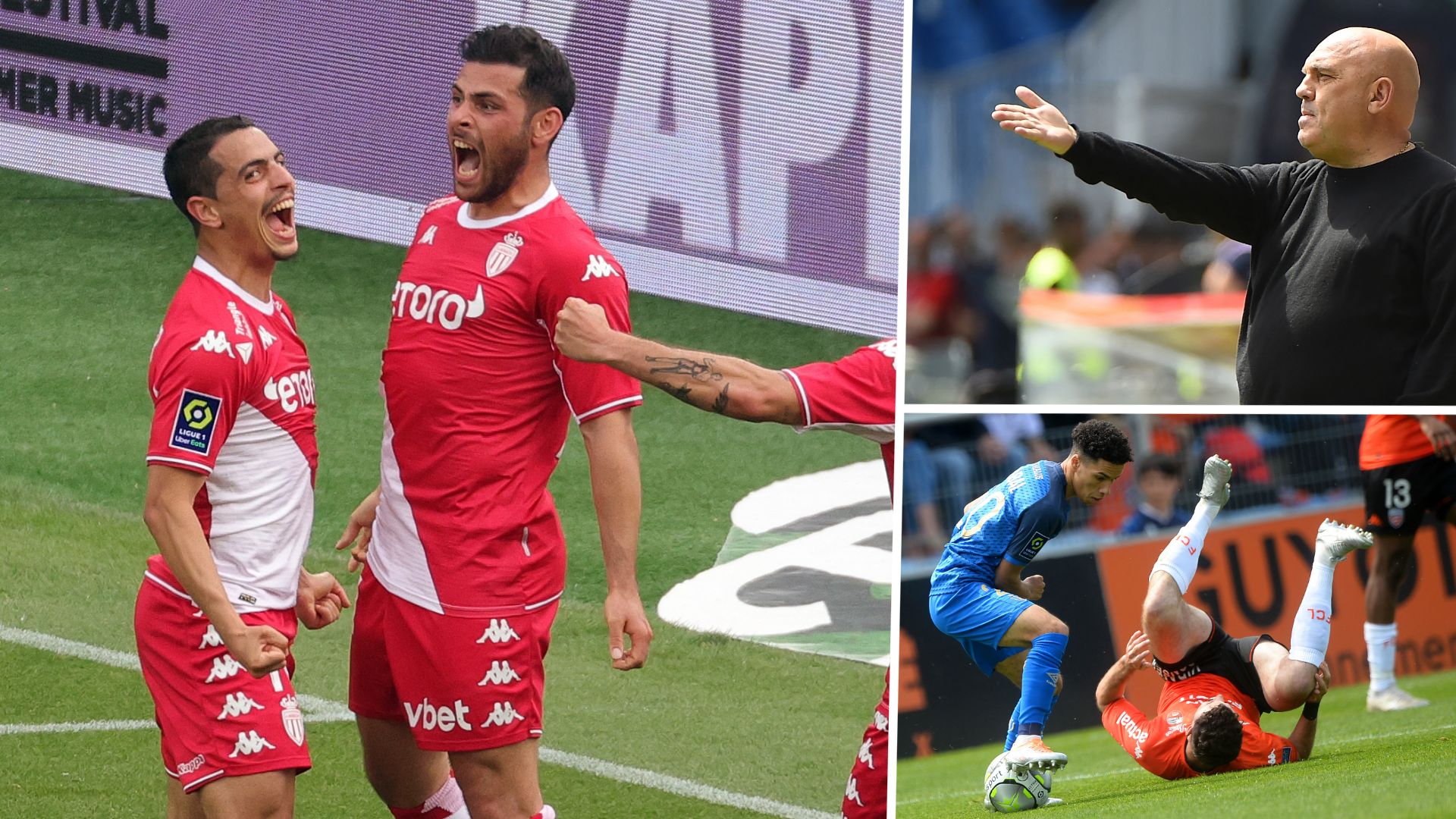 Multiplex Ligue 1 Monaco Metz Lorient