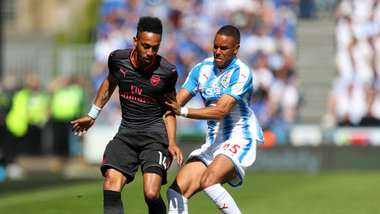 Pierre-Emerick Aubameyang Huddersfield Town Arsenal Premier League 13052018