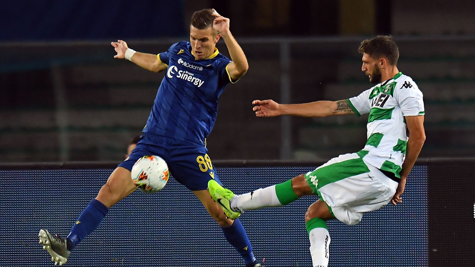 Domenico Berardi Darko Lazovic Verona Sassuolo Serie A