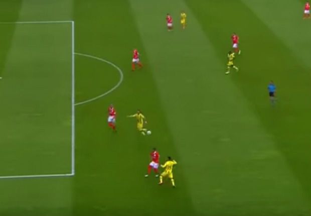 captura video Juan Delgado Tondela Benfica