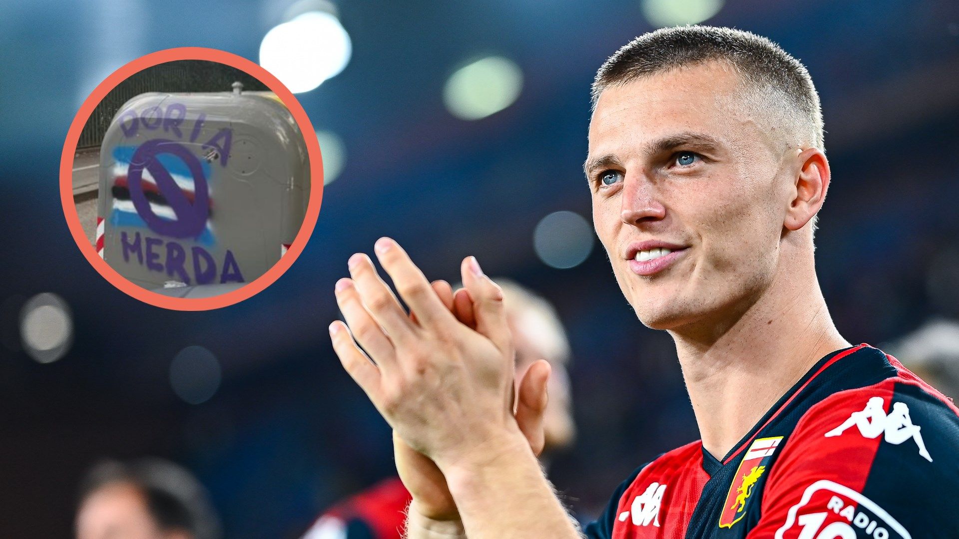 Albert Gudmundsson Instagram Story Genoa Sampdoria 25092024