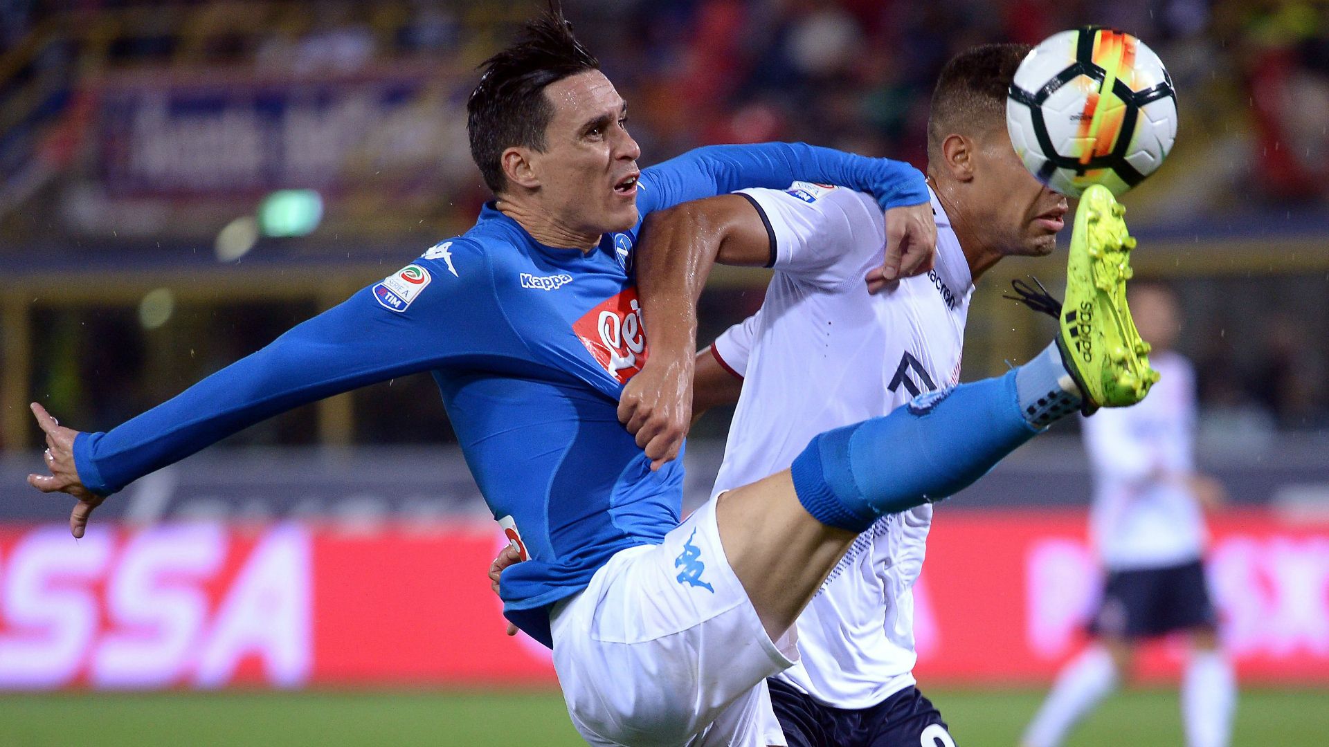 José Callejon Bologna Napoli Serie A