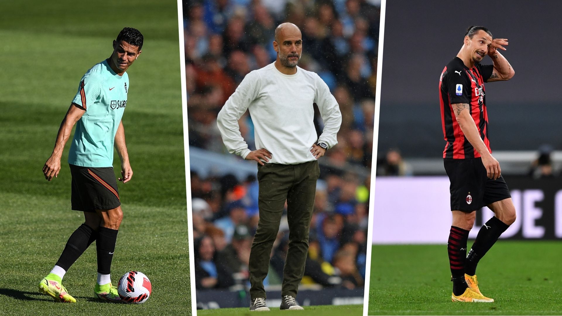Ronaldo, Pep, Zlatan