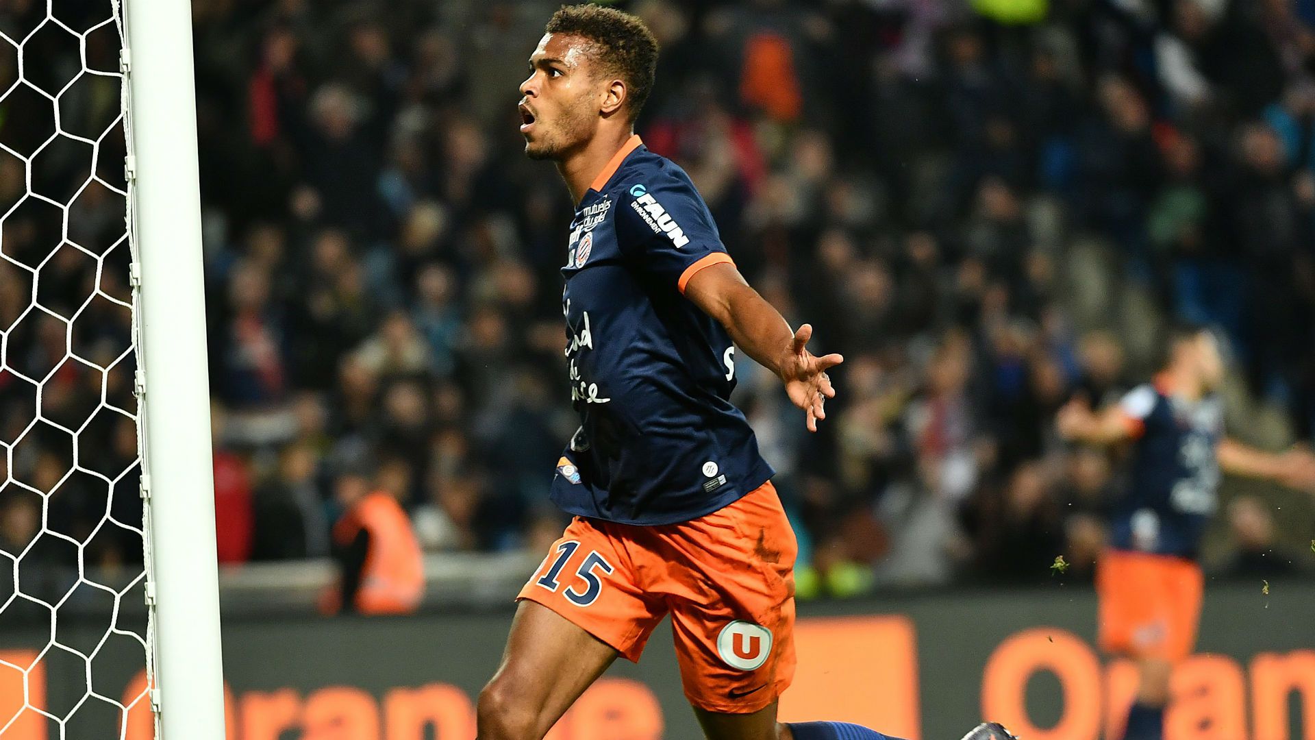 Steve Mounie Montpellier Marseille Ligue 1 04112016