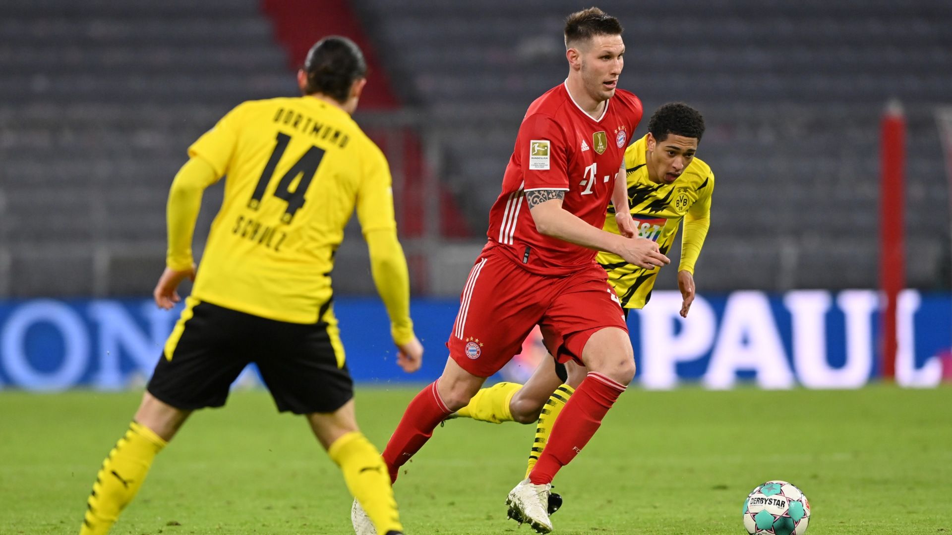 Niklas Sule - Bayern Munich vs Borussia Dortmund 060322021