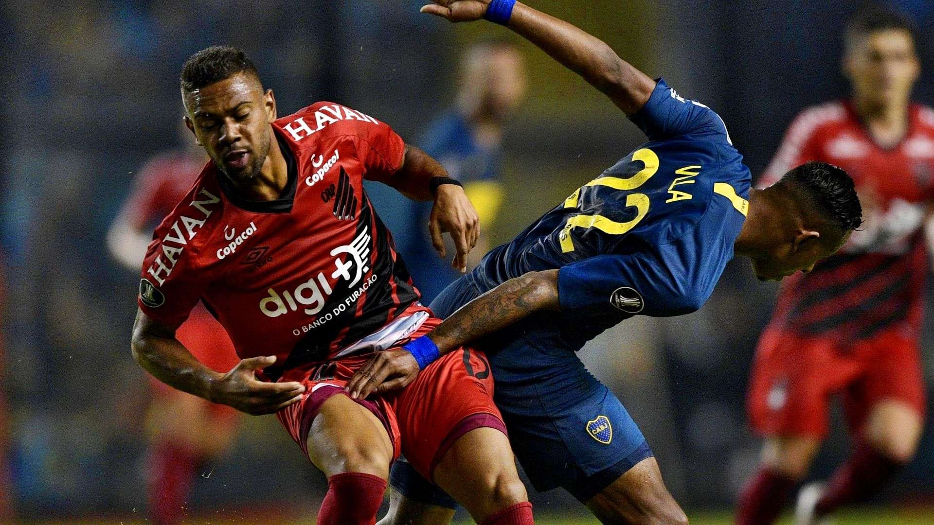 Renan Lodi Sebastian Villa Boca Juniors Athletico-PR 09052019