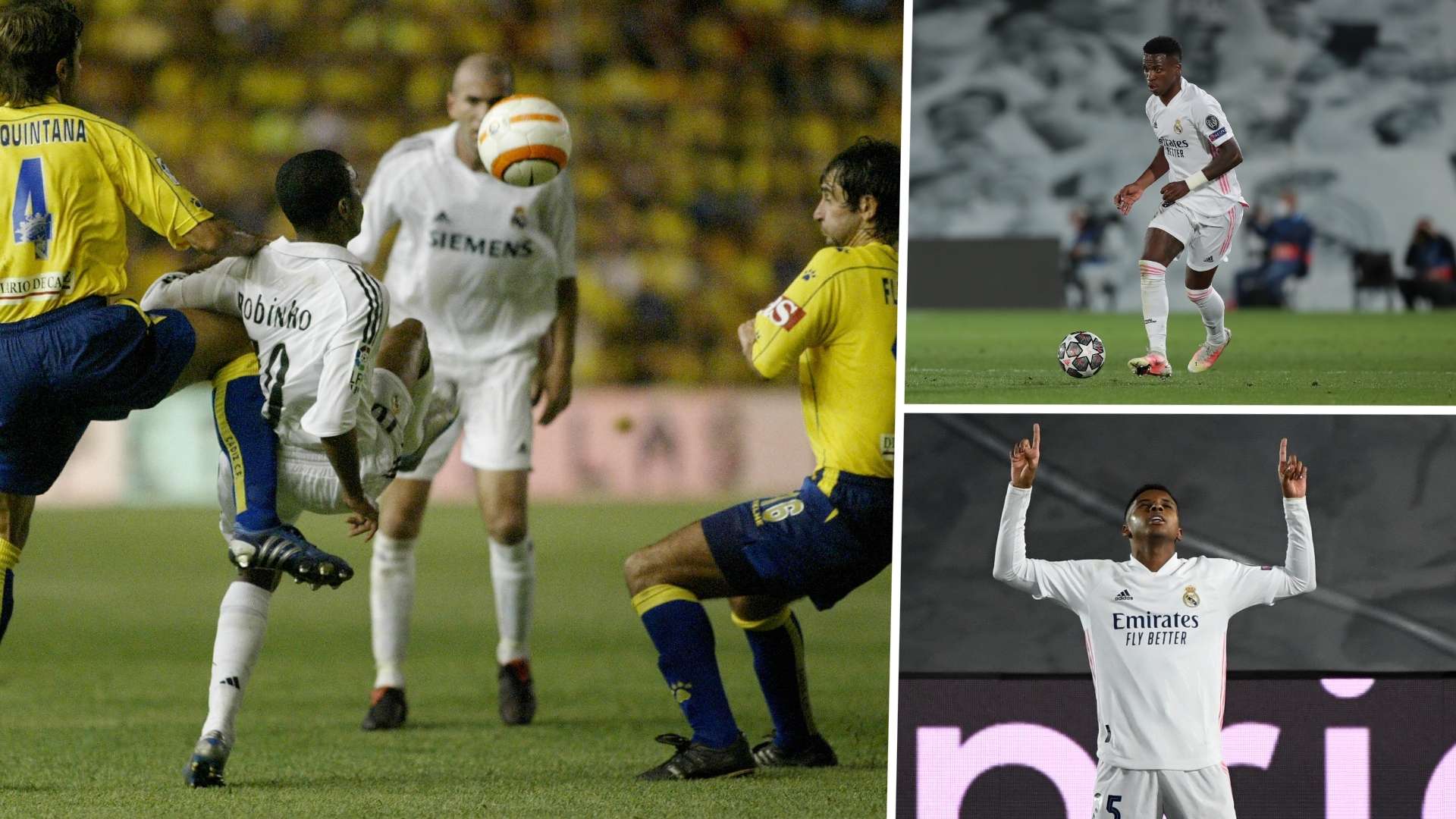 Real Madrid Robinho Vinicius Junior Rodrygo Goes