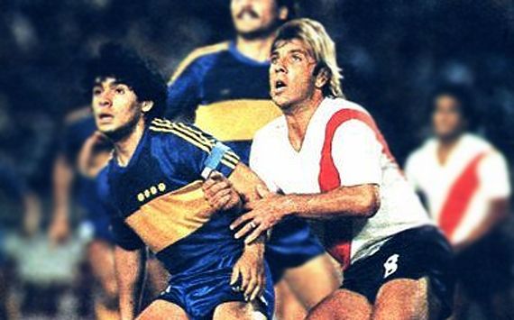 River Boca 1981 Merlo Maradona