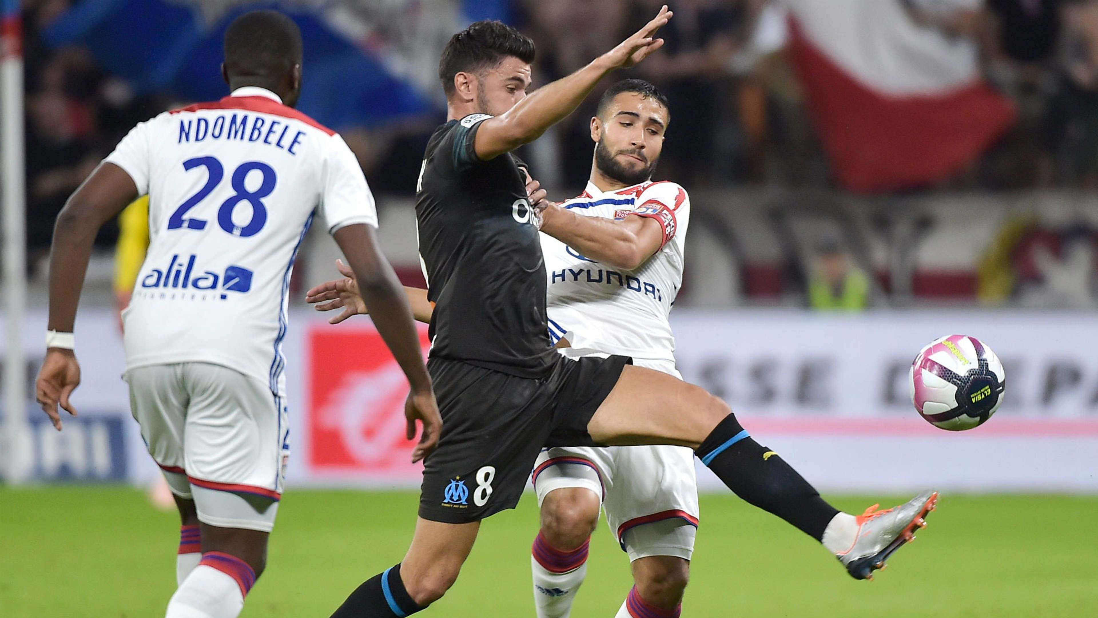 Morgan Sanson Nabil Fekir Lyon Marseille Ligue 1 23092018