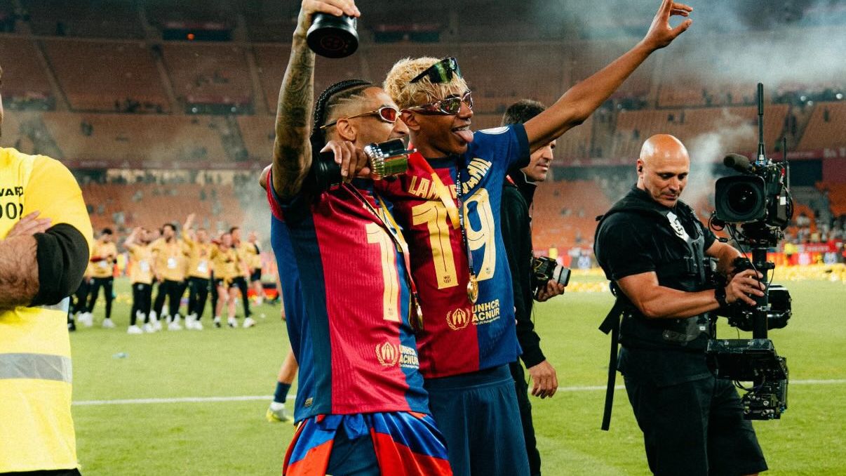 Lamine Yamal Raphinha