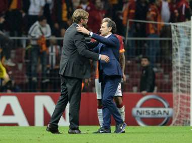 Jurgen Klopp Cesare Prandelli Galatasaray Borussia Dortmund 10/22/14