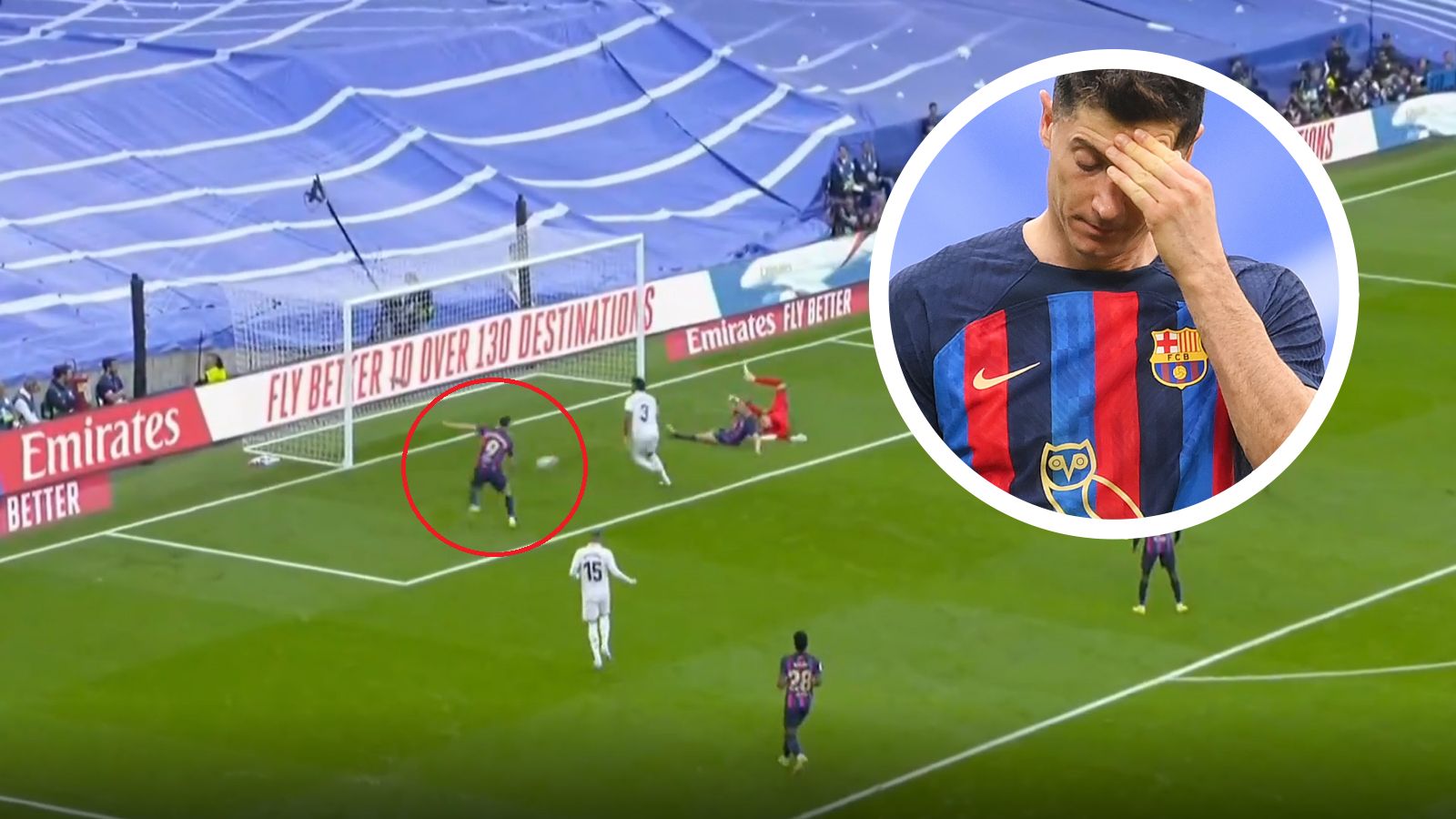 Lewandowski Real Madrid Fail Clasico