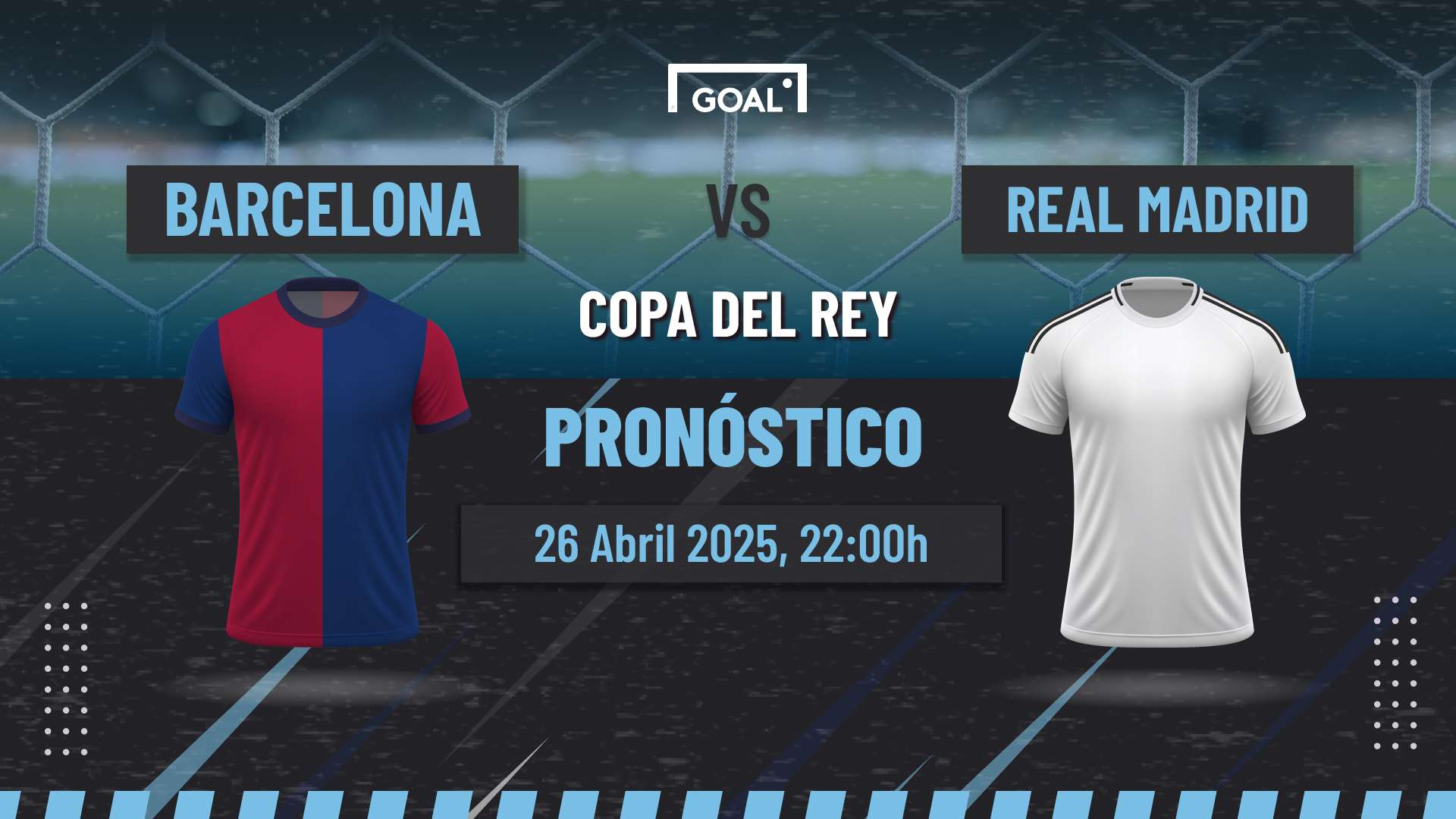 Barcelona vs Real Madrid Pronóstico y Apuestas Copa del Rey | 26/04/25