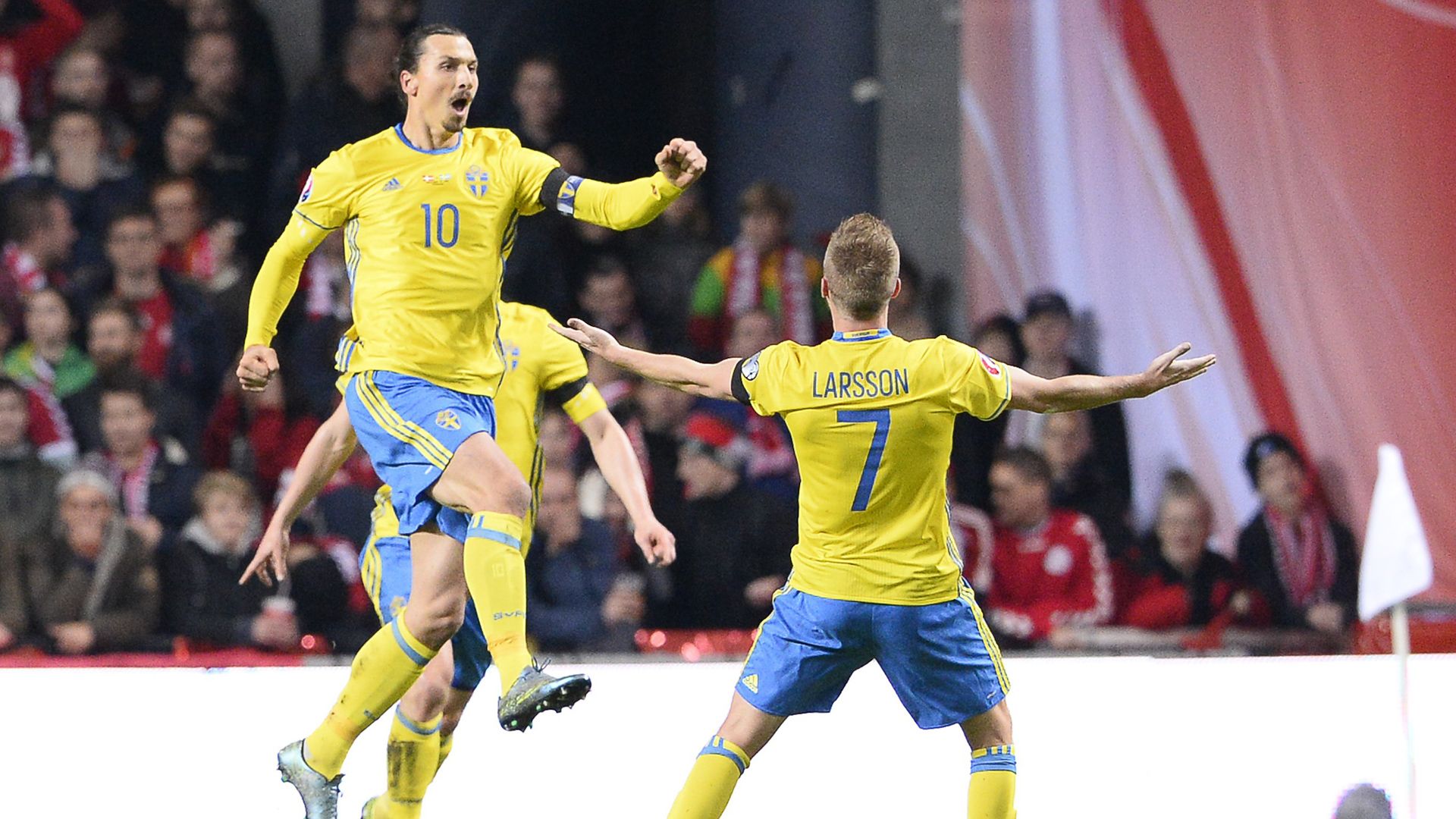 Zlatan Ibrahimovic Dänemark Schweden EURO Play-Offs 11.17.2015